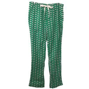 Vineyard Vines Flannel Pajama Pants Christmas Whales Rudolph Mens M Flannel